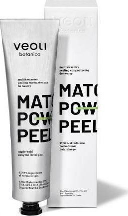 Veoli Botanica Matcha Power Peel Multisäure-Enzymatisches Gesichtspeeling 75ml