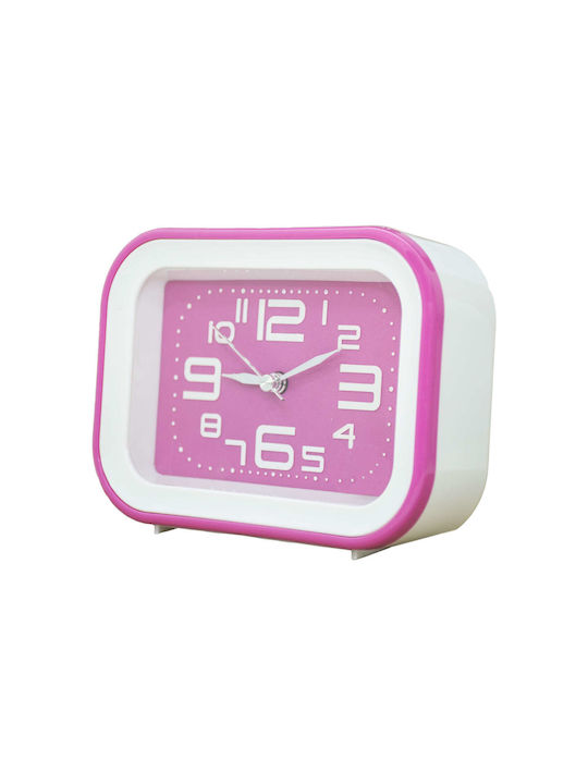 Tabletop Clock with Alarm White 87125812