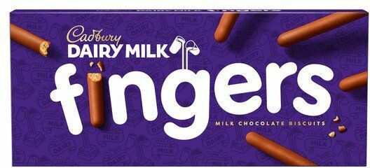 Cadbury Fingers Wafer Milk 114gr