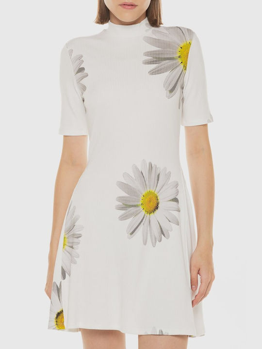 Rochie mini "margaritas" Desigual