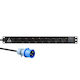 Lanview Πολύπριζο Rack LVR-3MIEC-LIC-SCH8 1τμχ