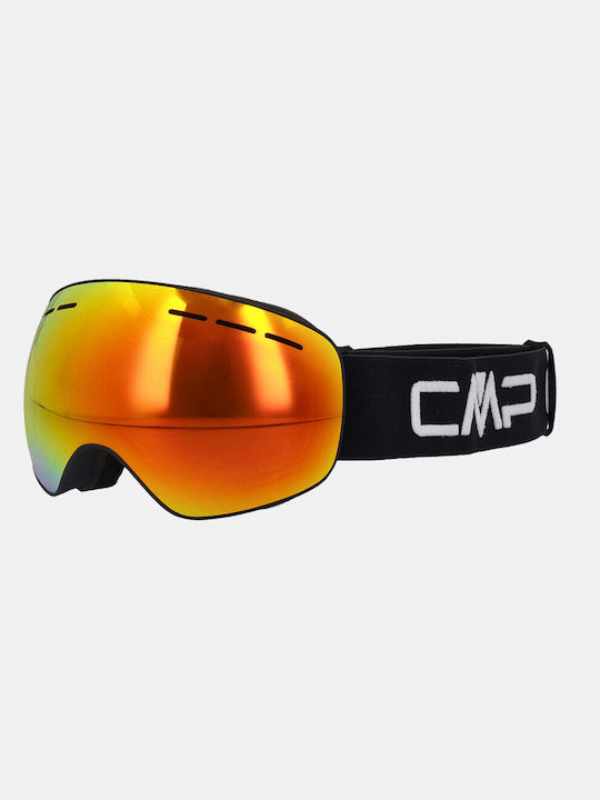 CMP Ski- & Snowboardbrille Erwachsene Orange mit Linse in Orange Farbe