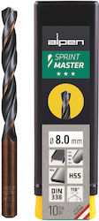 Alpen Drills Set 10 Burghie pentru Metal
