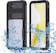 Shellbox Back Cover Σιλικόνης Αδιάβροχο Μαύρο (Galaxy S23+)
