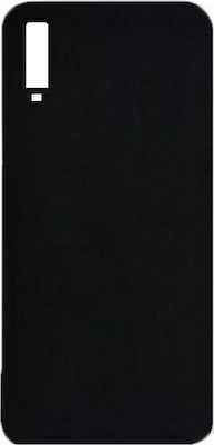 Back Cover Πλαστικό / Σιλικόνης Μαύρο (Galaxy A7 2018)