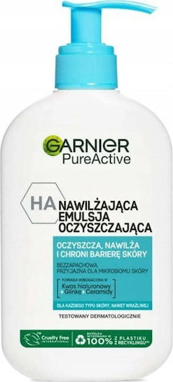 Garnier Pure Active Facial Cleansing Emulsion with Moisturizing Action 250ml