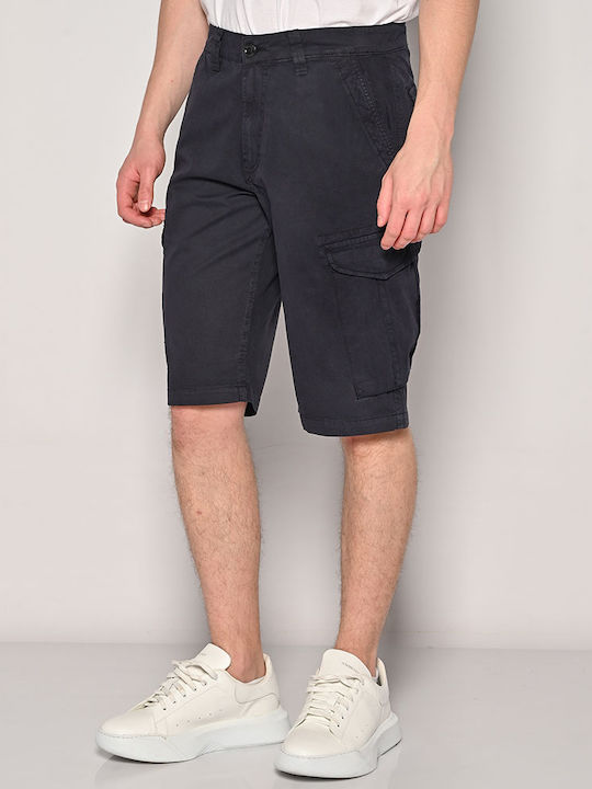 Brokers Jeans Herrenshorts Cargo Blau