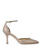 Mourtzi Leather Gold Heels