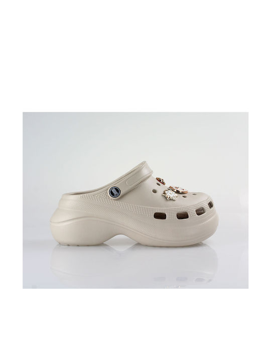 Cubanitas Clogs Beige