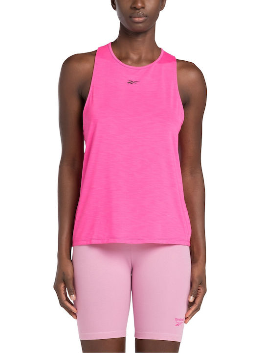 Reebok Athletic Γυναικεία Αθλητική Μπλούζα Αμάνικη Pink