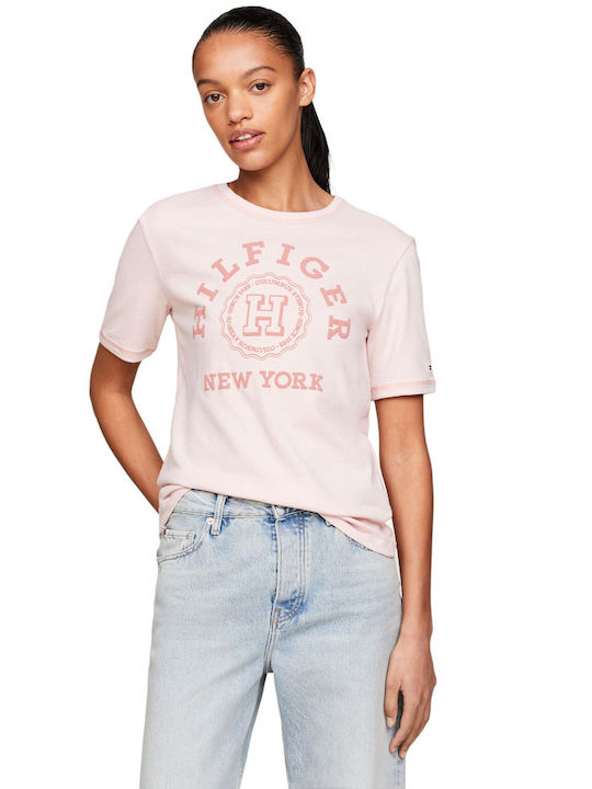 Tommy Hilfiger Women's T-shirt Pink