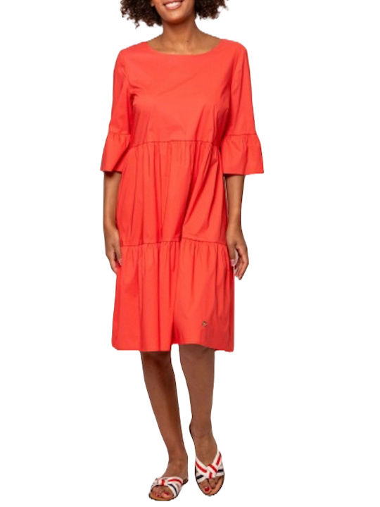 Heavy Tools Dress Orange