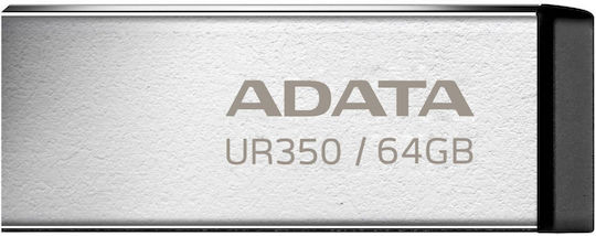 Adata 64GB USB 2.0 Стик Сребрист