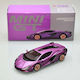 Figurină Mașină Model Lamborghini Mini GT Sian FKP 37 Matte Viola SE30 la Scară 1:64