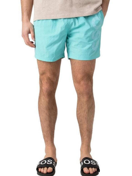 Hugo Boss Octopus Herren Badebekleidung Shorts Grün