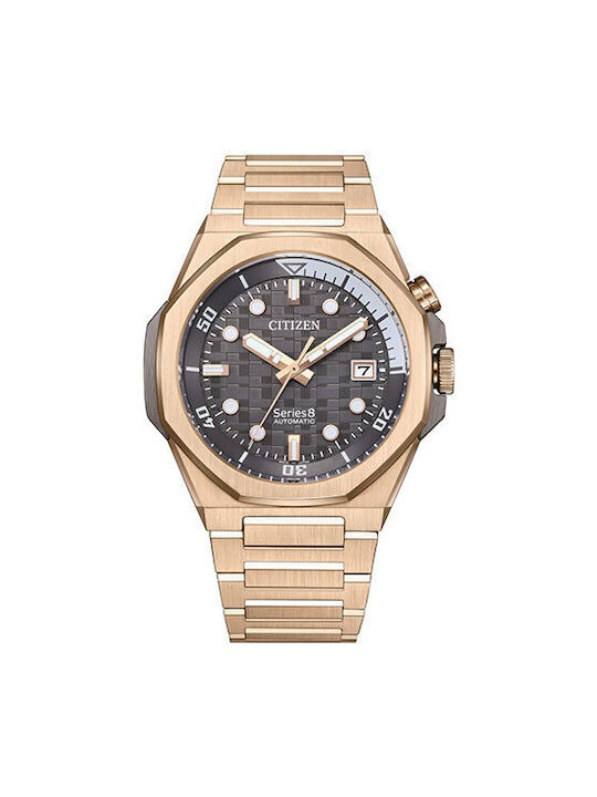 Citizen Watch Automatic with Pink Gold Metal Bracelet