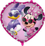 Μπαλονι Foil Minnie Junior Σχημα Καρδιας 46 Cm #94989