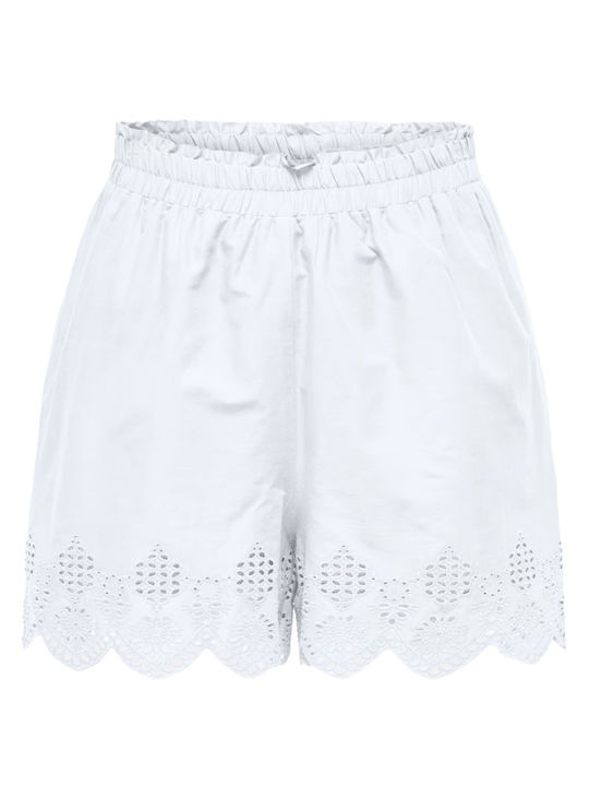 Only Women's Shorts BRHT WHT WHITE 15321245