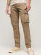 Trousers Cargo Elastic in Regular Fit Khaki