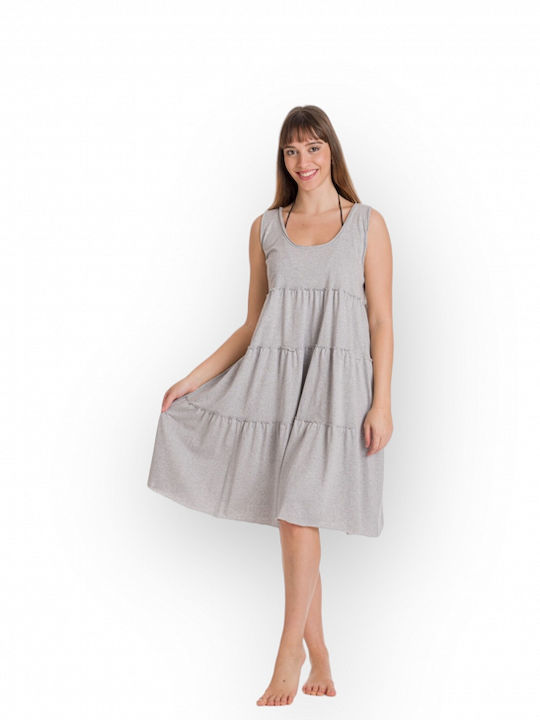 Women's Sleeveless Dress 3501 Rima Light Grey