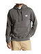 Brixton Men's Sweatshirt with Hood Gray