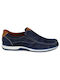 Softies Men's Leather Casual Shoes Blue