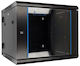 Extralink Wandmontiert Rack-Schrank 9U Schwarz EX.12943