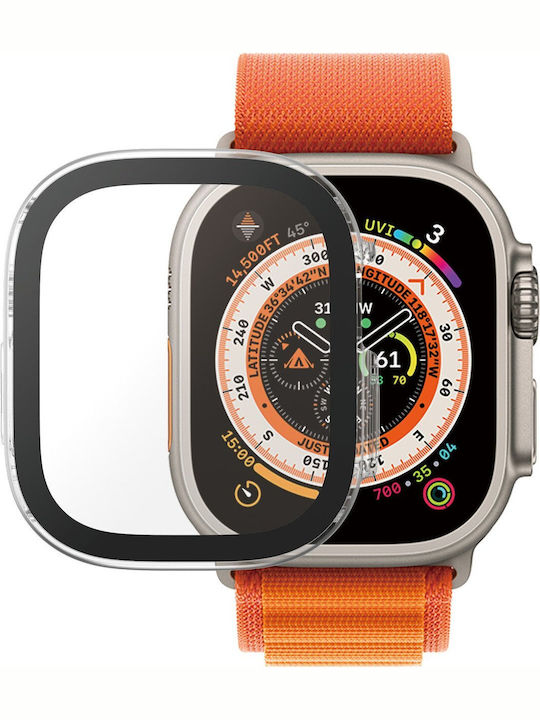 PanzerGlass Full Face Tempered Glass for the Apple Watch Ultra 49mm 1pcs 3688 Transparent / Black