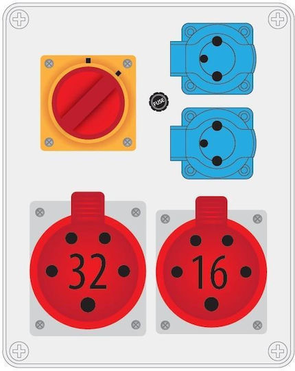 PAWBOL Industrial Socket B.1094W