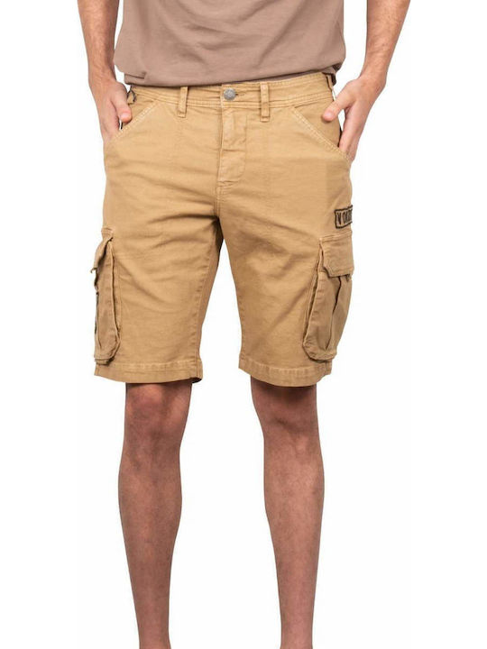 Von Dutch Ανδρική Βερμούδα Cargo Beige