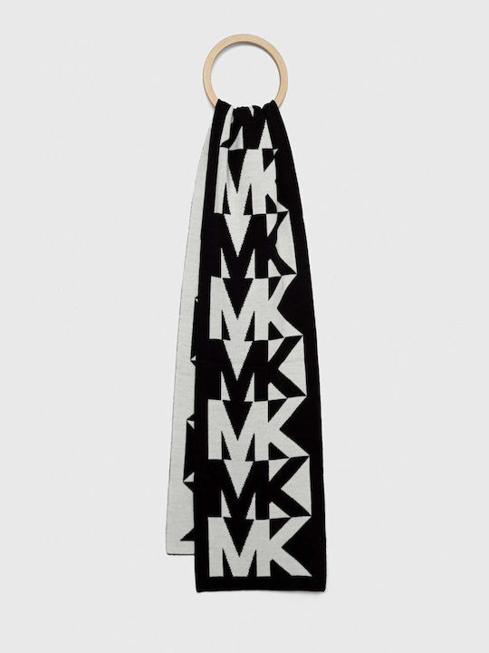 Michael Kors Women's Wool Scarf Black