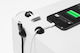 Bluelounge Cabledrop Kabelclips-Organizer Schwarz
