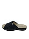 Leather Women's Flat Sandals Anatomic in Black Color