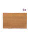 vidaXL Entrance Mats made of Coir with Anti-slip Backing Brown 40x60cm 5pcs