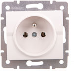 Kanlux Power Socket White 1pcs