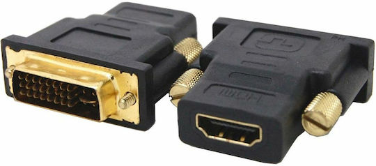 Powertech DVI-I / HDMI Männlich Zu DVI-I / HDMI Weiblich Konverter 1Stück CAB-H056