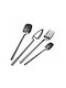 Cutlery Set Stainless Black 32pcs