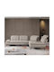 Selby Corner Couch with Left Corner Beige 303x224x106 cm E945,12