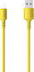 Somostel Regular USB-A la Cablu Lightning Galben 1.2m (28249)