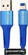 Somostel USB-A to Lightning Cable Μπλε 1m (025928)