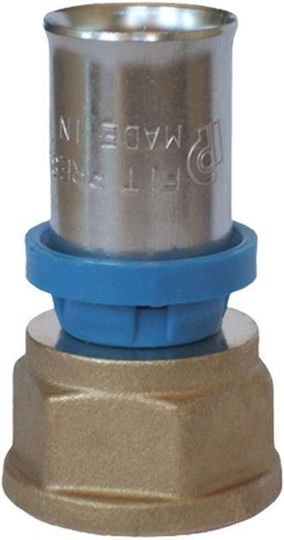 Rinaldi Pettinaroli Female Pipe Niple Fittings Multilayered Pipe 16mm 84021