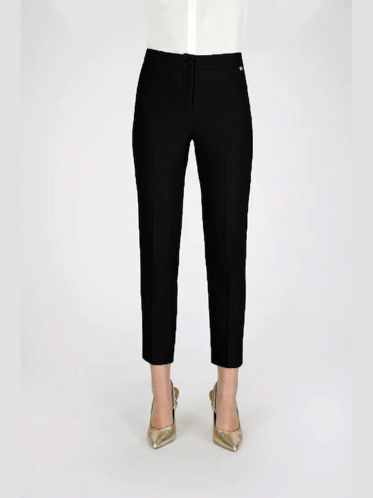 Artigli Women's Fabric Trousers Black