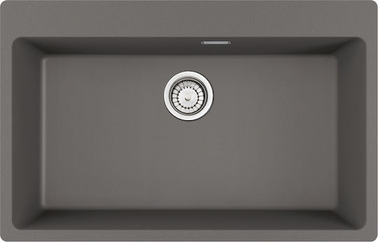Franke Centro 2.0 CNG 610/210-73 Ένθετος από Συνθετικό Γρανίτη Μ78xΠ50cm