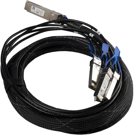 MikroTik Optisches Faser Kabel SFP+ 3m Schwarze