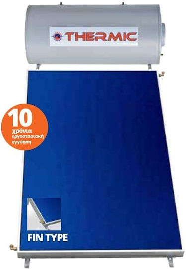 Thermic CT Ηλιακός Θερμοσίφωνας 160lt Inox Διπλής Ενέργειας 2.5τ.μ. Επιλεκτικός