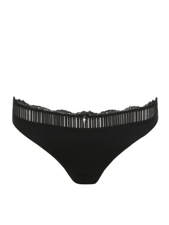 Marie Jo Damen Slip Schwarz