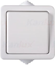 Kanlux Μπουτόν Κουδουνιού Λευκό 33498