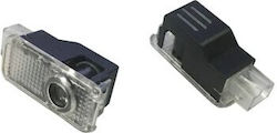 Κρύσταλλο Φαναριού Led 5W για Honda Logo Volkswagen Passat / Touareg / Phaeton 2τμχ