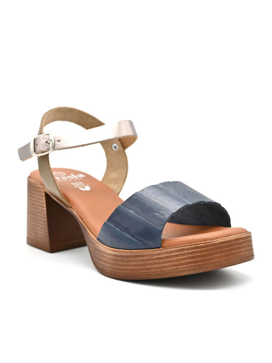 Women's Sandals with Chunky Heel Fresia 4124-12...