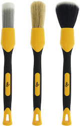 Billionaire Cleaning Brushes Car 3pcs